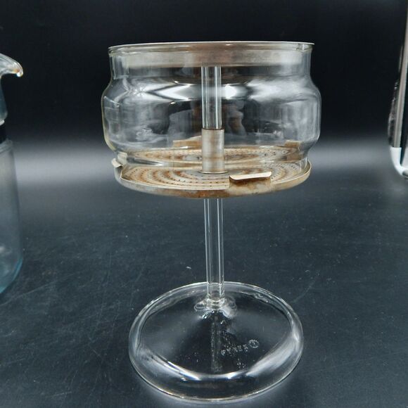 Pyrex Glass Coffee Pot Flameware StoveTop 6-9 Cup Percolator Complete #7759-B - Picture 9 of 16